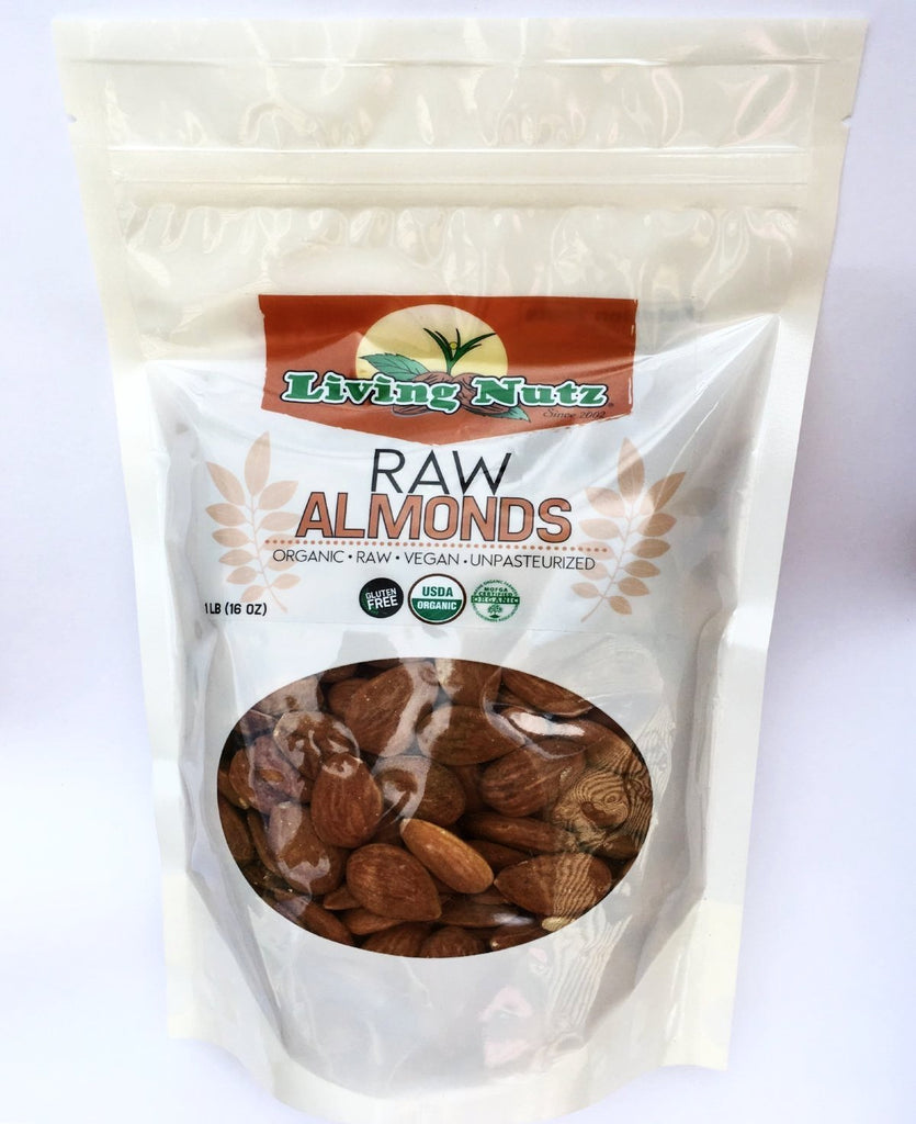 Unpasteurized almonds shop